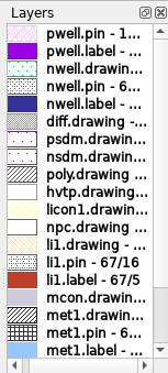 Layer palette